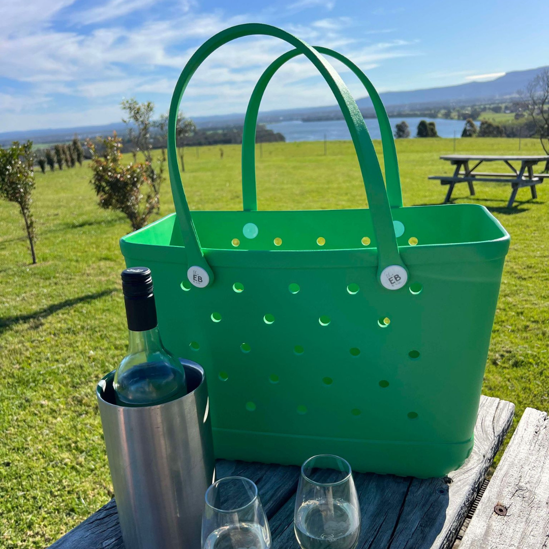 Bright Green Essential Bag